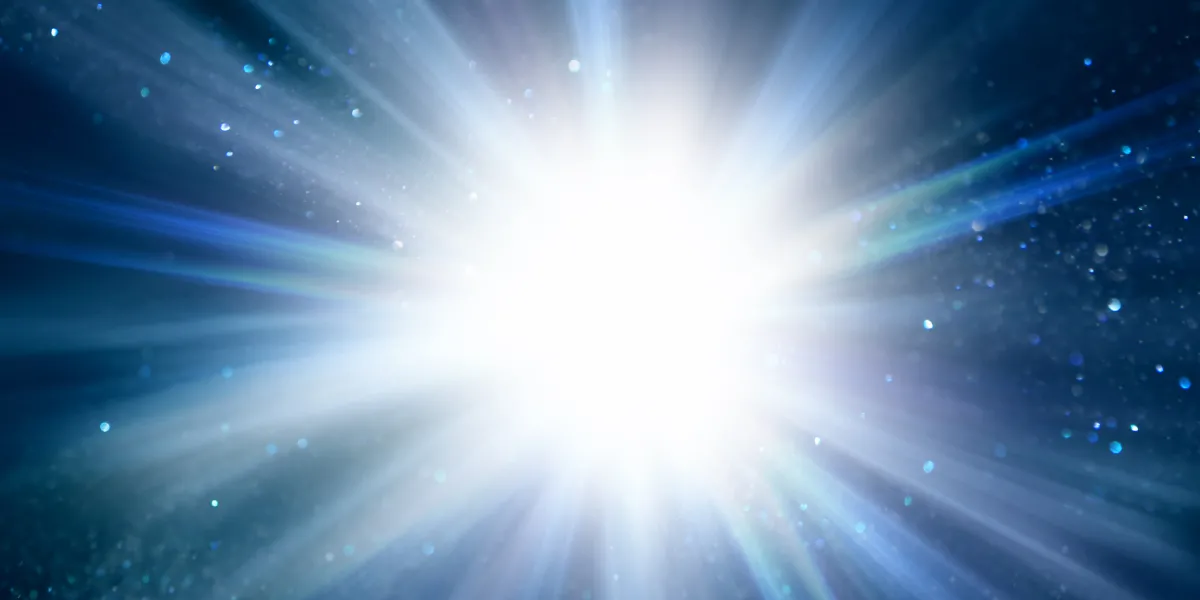 il raggio bianco in metafisica spirituale.