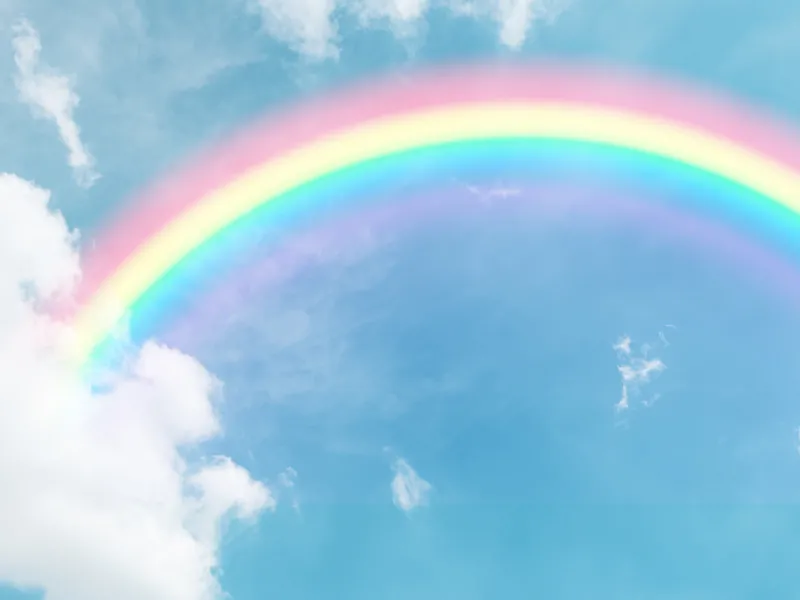 l'arcobaleno dei 7 raggi in metafisica spirituale.