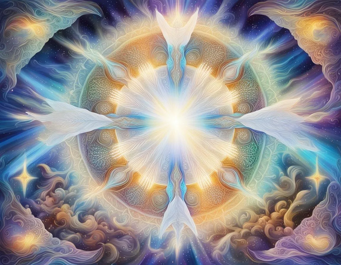 Il 4 raggio bianco dei Maestri ascesi dell'ascensione