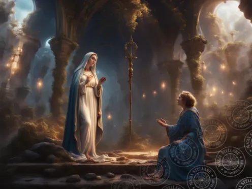 guarigione vergine maria trattamento logo trattamento di guarigione con la Vergine Maria